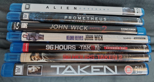 Blu ray konvolut - konvolut, wick