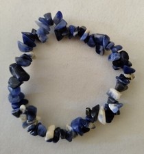 Modeschmuck - Armband - blaue Steine - neu