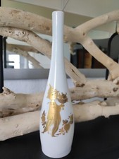 Rosenthal Vase Weiss Porzellan Hoch , Flöte Björn Wijnblaad Design  Studio Linie