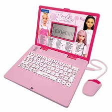 Lexibook Barbie Computer JC598BBi1 - Rosa, 124 Lernaktivitäten, Neu