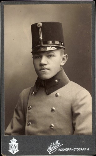 Cdv wien soldat uniform - wien,,