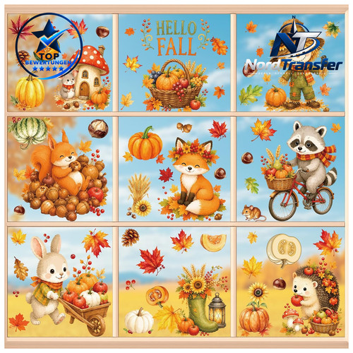 Fensterbilder herbst - fensterbilder,