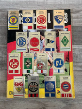 Panini Bundesliga  1983 Sammelalbum 83 Komplett Album  Außenseite Beklebt