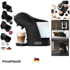 Kaffeemaschine 1 Liter schwarz
