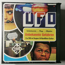 Super 8: "UFO - Unbekannte Gefahren" (Ufa-Film, 3x120m,color, Ton)