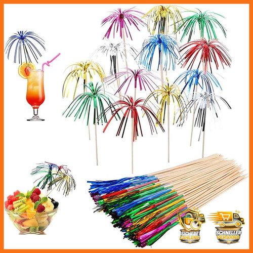 Cocktail deko 100 stück - 100,