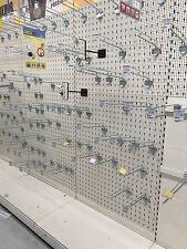 Tegometall Tierbedarf Regal Hakenregal Rückwand Schlüsselloch Blisterwand  2,5