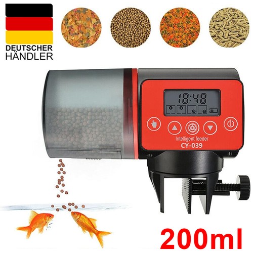 200ml fischfutterautomat teich - 200ml,