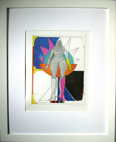 Richard lindner lady - lindner, >lady<
