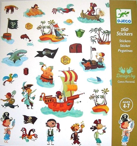 DJECO*Kinder*160*Deko*Sticker*