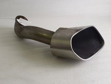 Porsche Cayenne (92A) 2016 Benzin/Elektro Endschalldämpfer hinten rechts Endschalldämpfer 1kW