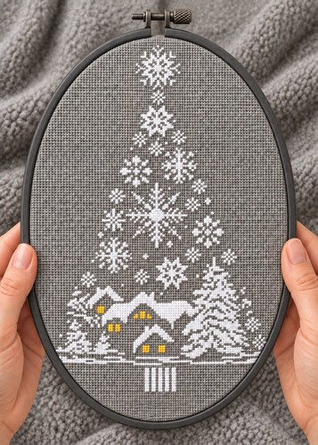 Stickvorlage tannenbaum - stickvorlage,