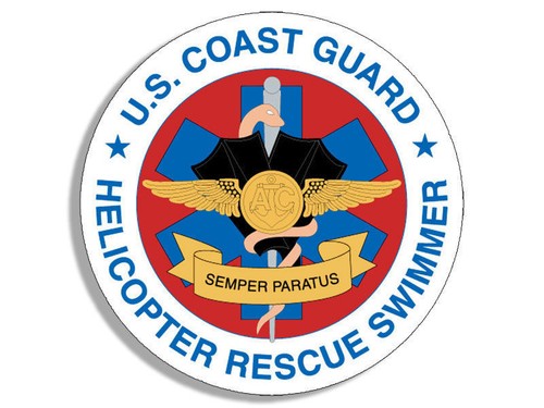 8cm 2xaufkleber uscgc coast - 8cm,