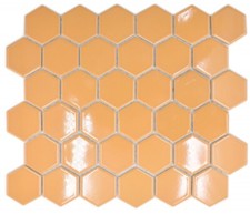 Hexagonale Sechseck Mosaik