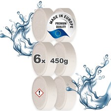 6x 450g Raum Luft-Entfeuchter Granulat Tabs Nachfüll-Pack neutral (5,87€/1 kg)