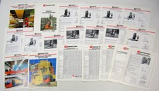 Konvolut original Prospekte