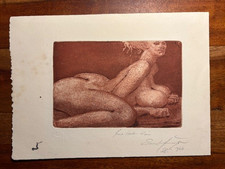 Original Radierung Kleine