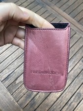 Handytasche Etui Rot FREDs BRUDER Leder 