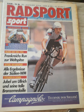 Radsport Heft Nr.35/1994--Alle Ergebnisse der Sizilien WM-Jan Ullrich holt Bronz