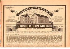 Werbung - Zigarren- &