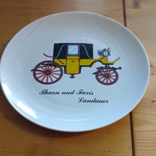 Goebel sammelteller kutsche - goebel,