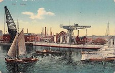 AK Postkarte Kiel Hafen -