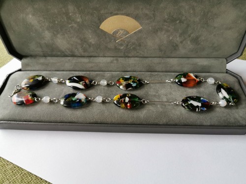 Vintage art deco necklace - art,