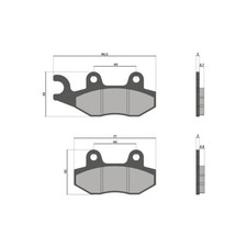 Bremsbeläge Malossi BRAKE