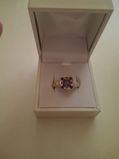 Thomas Sabo Ring farbige Steine Größe 56 Neu Rarität