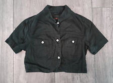 miss petrolio Jeansoptik Kurzes dünnes Jäckchen kurzarm  Gr. 182