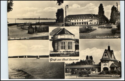 Ddr postkarte bad saarow kreis - ddr,