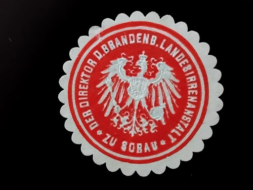 Siegelmarke der direktor - siegelmarke,