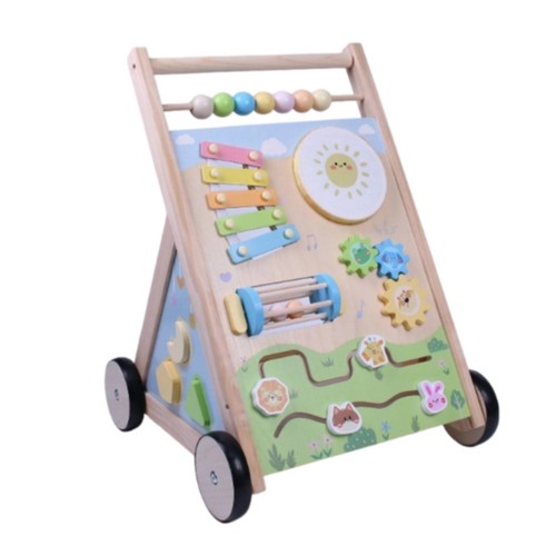 Lauflernwagen aus holz - lauflernwagen,