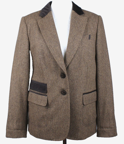White label blazer - white,