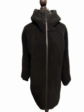 Damen teddy mantel schwarz - damen,