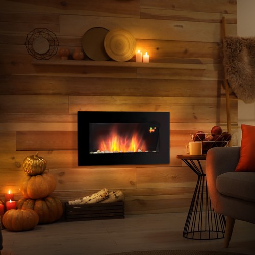 Homcom elektrokamin mit led - homcom,