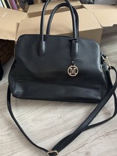 Tasche schwarz, M, Business, Größe b28cm X h36cm, Henkel, Schulterriemen