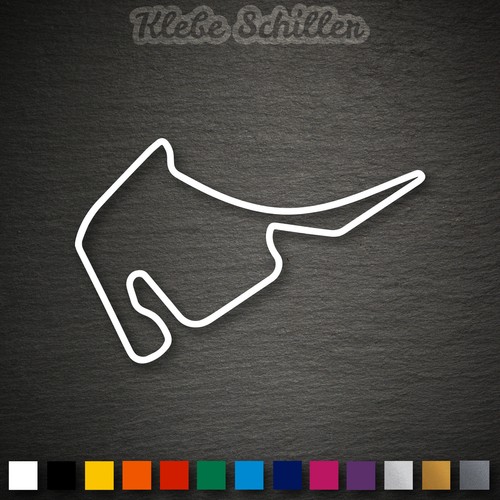 14383 hockenheimring aufkleber - 14383,