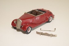 A35 1:43 WALLDORF MERCEDES-BENZ 170S 170 S CABRIOLET ROT GUTER ZUSTAND.