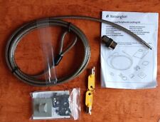 Kensington Peripherie Lock Desktop Notebook Schloss Carbonstahlkabel+Posten 30St