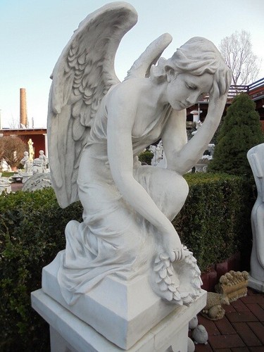Steinfigur engel grabengel 81 - engel,,