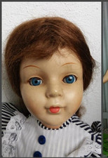 DDR Sonneberg 805/60 Vintage alte Puppe 60 cm aus den 50ern