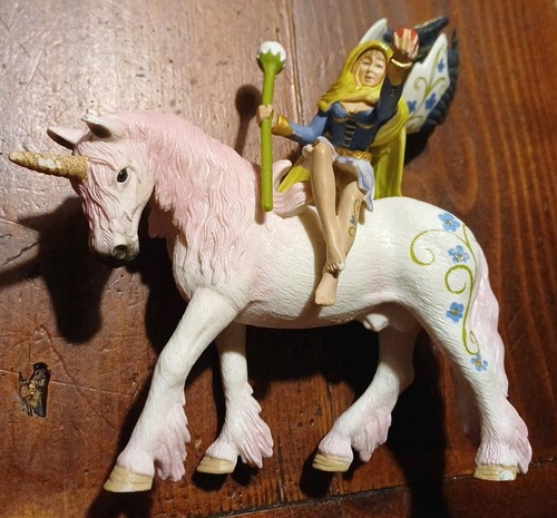 Schleich einhornpferd mit elfe - mit,