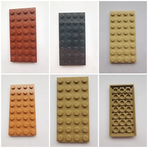 Lego 10x platten - 10x, 4x8