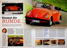 Oldtimer Praxis 2724) VW Käfer 1302 LS Cabrio Restaurierung - ein interessanter