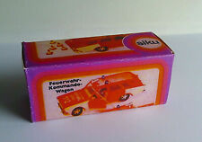 Repro Box Siku 342 Feuerwehr-Kommando-Wagen
