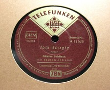 GÜNTER FUHLISCH Jam Boogie / Der fehlende Ton TELEFUNKEN A 11523 (504)