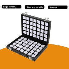 70 Gitter Diamant Edelstein Display Box 3cm Aufbewahrungsbox Schmuck Organizer