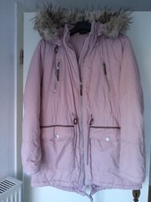 Parka Anorak Kapuze Gr.42 altrosa