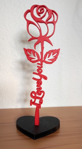 Rose mit love - „i,